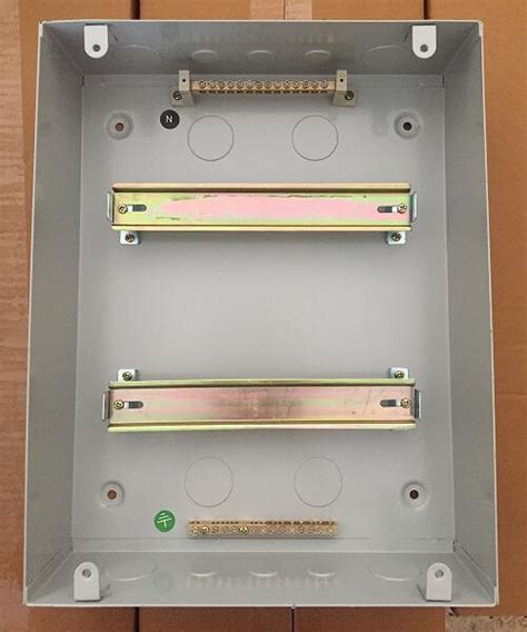 electrical junction box din rail|6 way din rail enclosure.